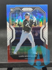 2021 Panini Prizm Red White Blue Prizm #163 Luis Gonzalez RC Chicago White Sox